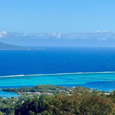 Logement Cosy Avec Piscine Et Vue Tahiti Punaauia Esterno foto